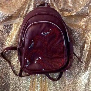 Danielle Nicole Targaryen Red Mini Backpack